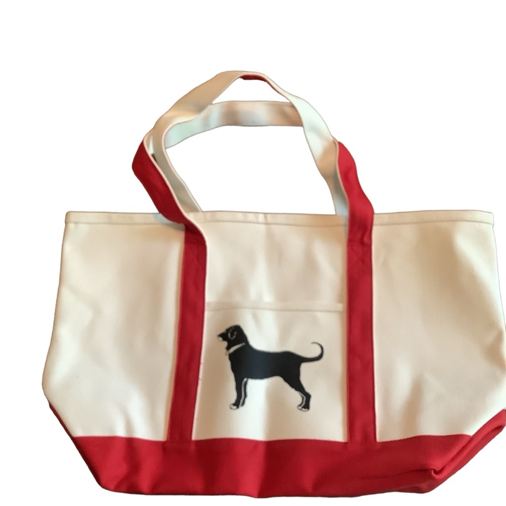 NWOT Tote Bag Black Dog
